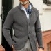 MEN'S LONG SLEEVE THICKENING CARDIGAN WARM CASUAL JACKET