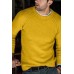 Men's Crew Neck Solid Color Sweater