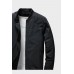 Men Zip Up Bomber Jacket